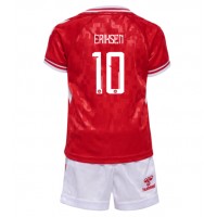 Maglie da calcio Danimarca Christian Eriksen #10 Prima Maglia Bambino Europei 2024 Manica Corta (+ Pantaloni corti)